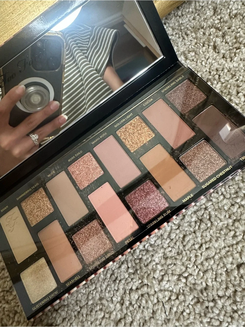 New Too Faced Born This Way The Natural Nude Eyeshadow Palette $57